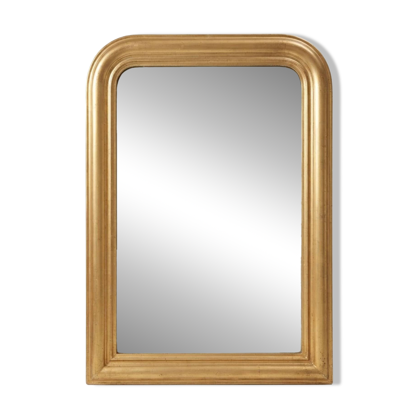 Golden mirror in Louis Philippe style