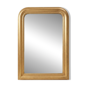 Miroir doré style louis philippe
