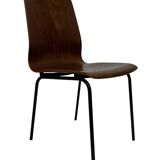 Vintage Friso Kramer for Auping 'Euroika' plywood dining chair, The Netherlands 1960's