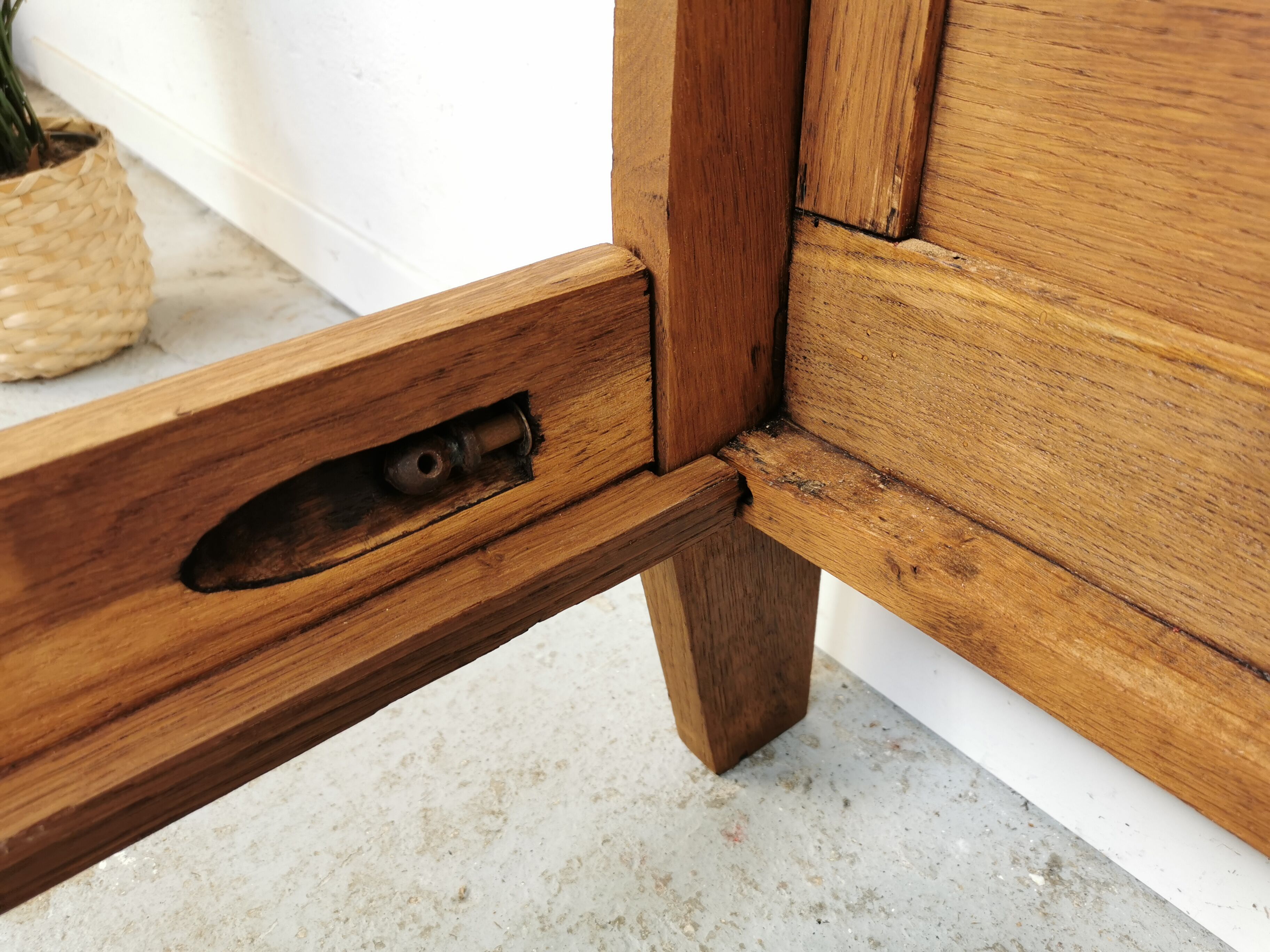 Vintage design bed René Gabriel