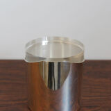 Italian silver plate and plexiglass box by Lino Sabattini, 1960s