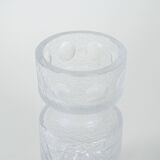 Glass vase, Scandinavian design, 1960s, manufactured in Denmark