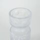 Glass vase, Scandinavian design, 1960s, manufactured in Denmark