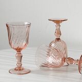 6 verres à liqueur Rosaline