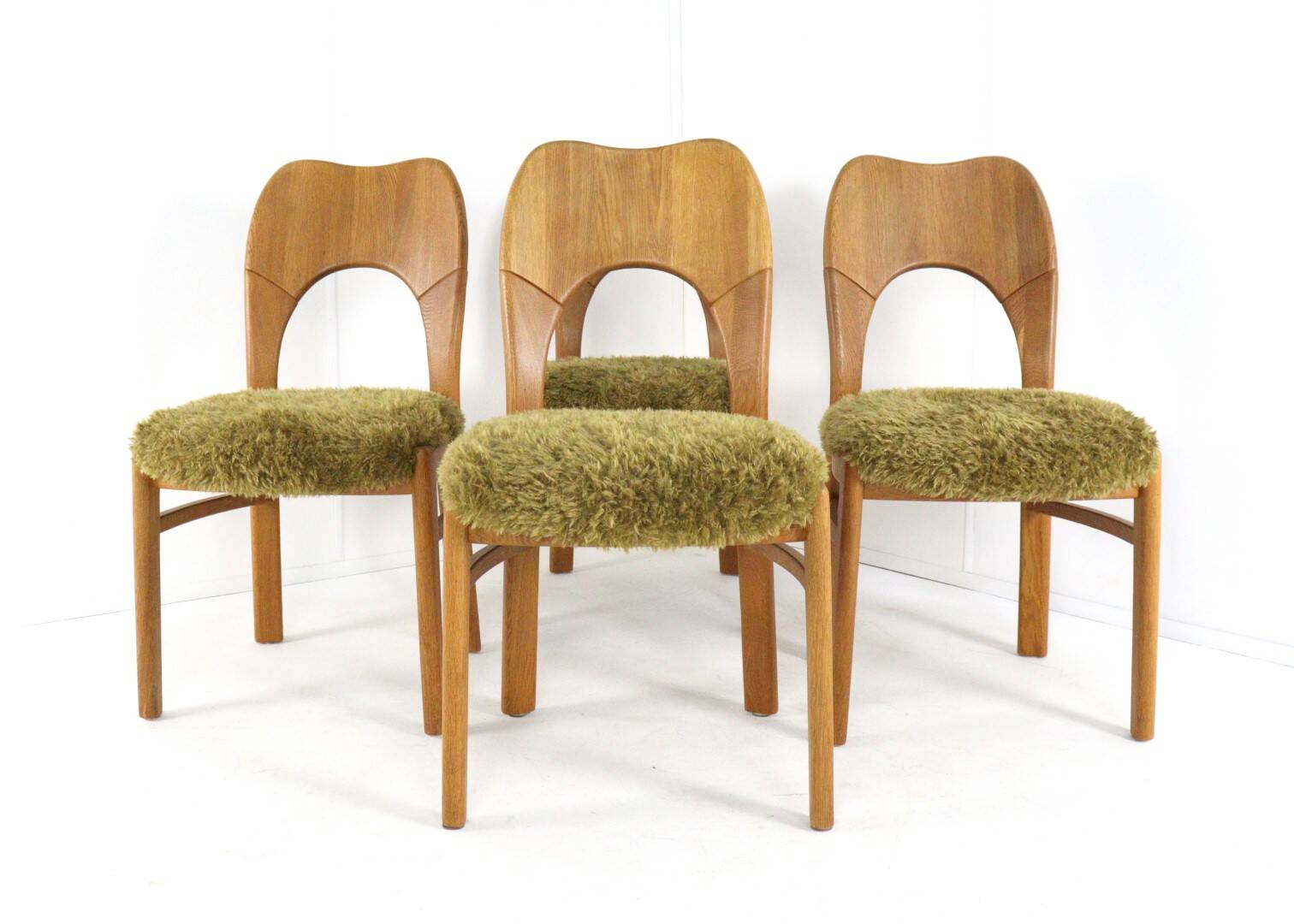 4 chaises de salle à manger en chêne 'Seest'