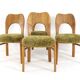 4 chaises de salle à manger en chêne 'Seest'
