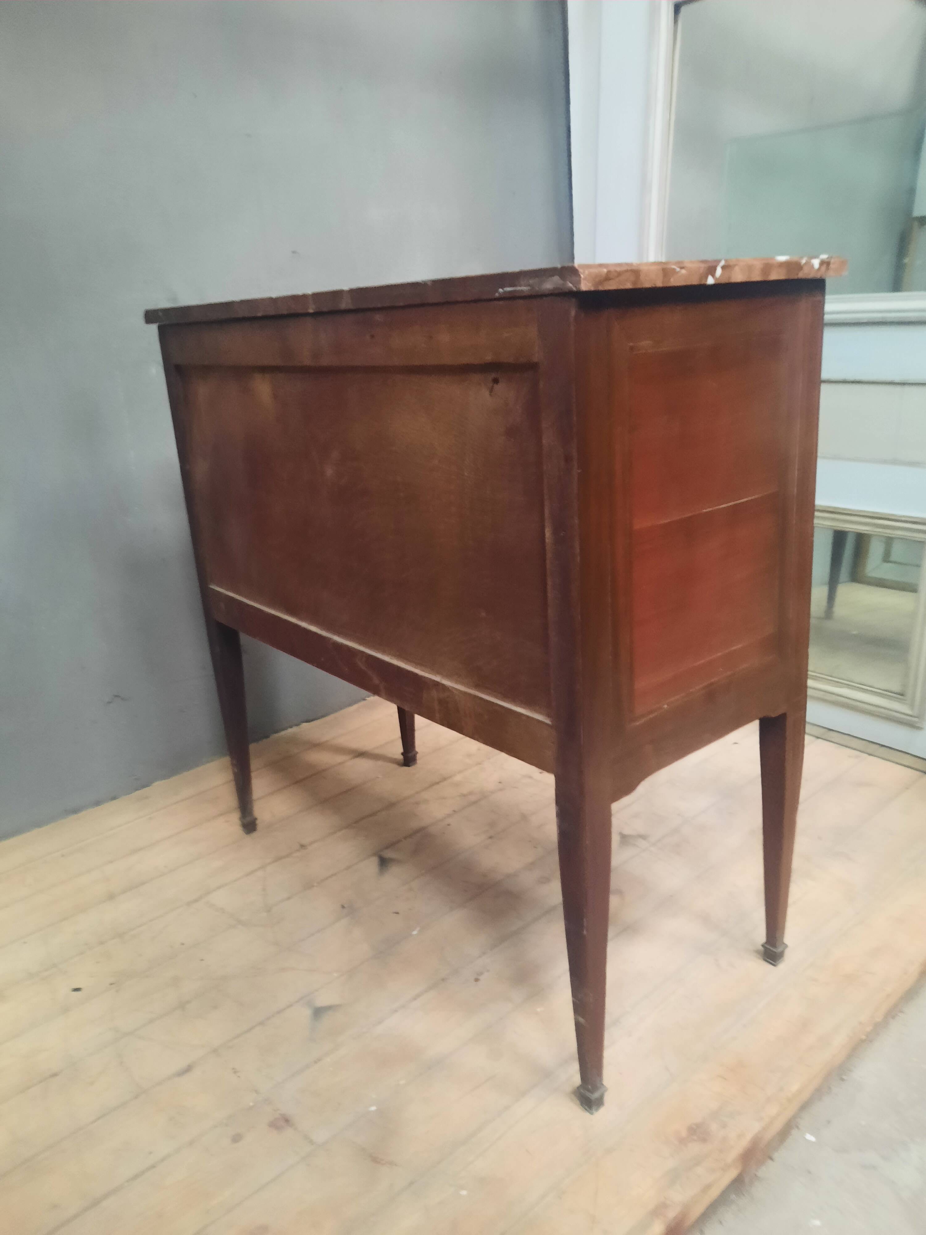 Louis XVI style chest of drawers from the 19th century