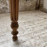 Walnut and marble bistro table 1890