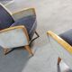 Bi color armchair of the 59/60
