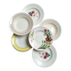St Amand, Gien, Vintage soup plates