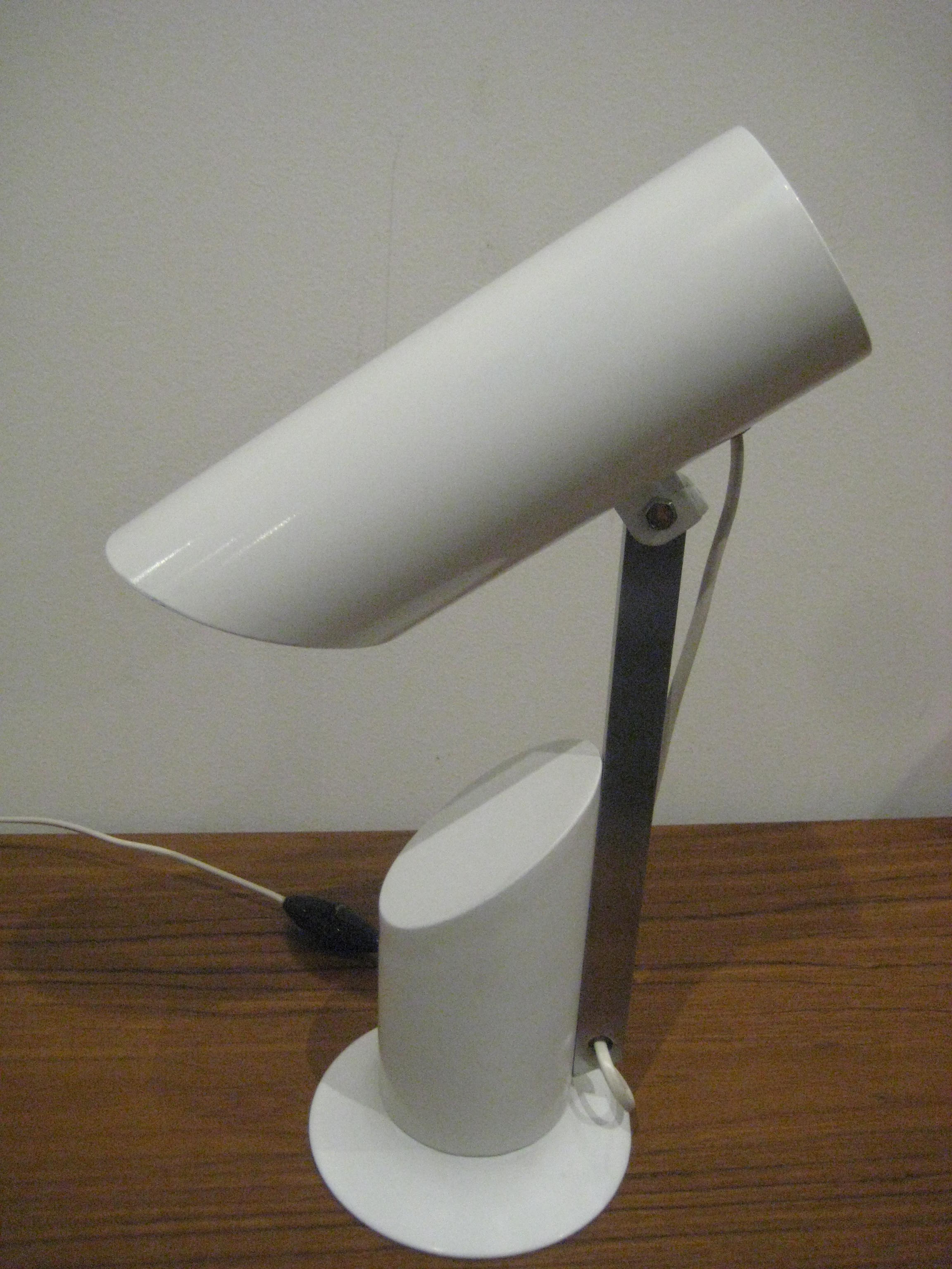 Space-age circa 1970 desk lamp
