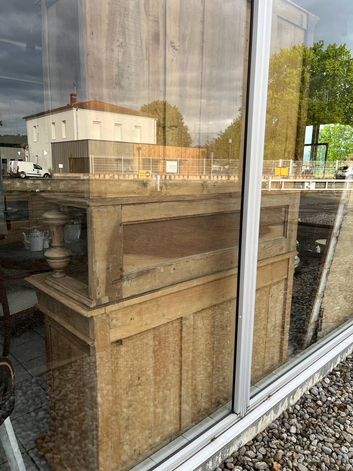 Medieval style airbrushed dresser