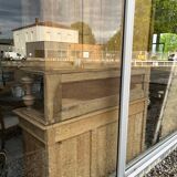 Medieval style airbrushed dresser