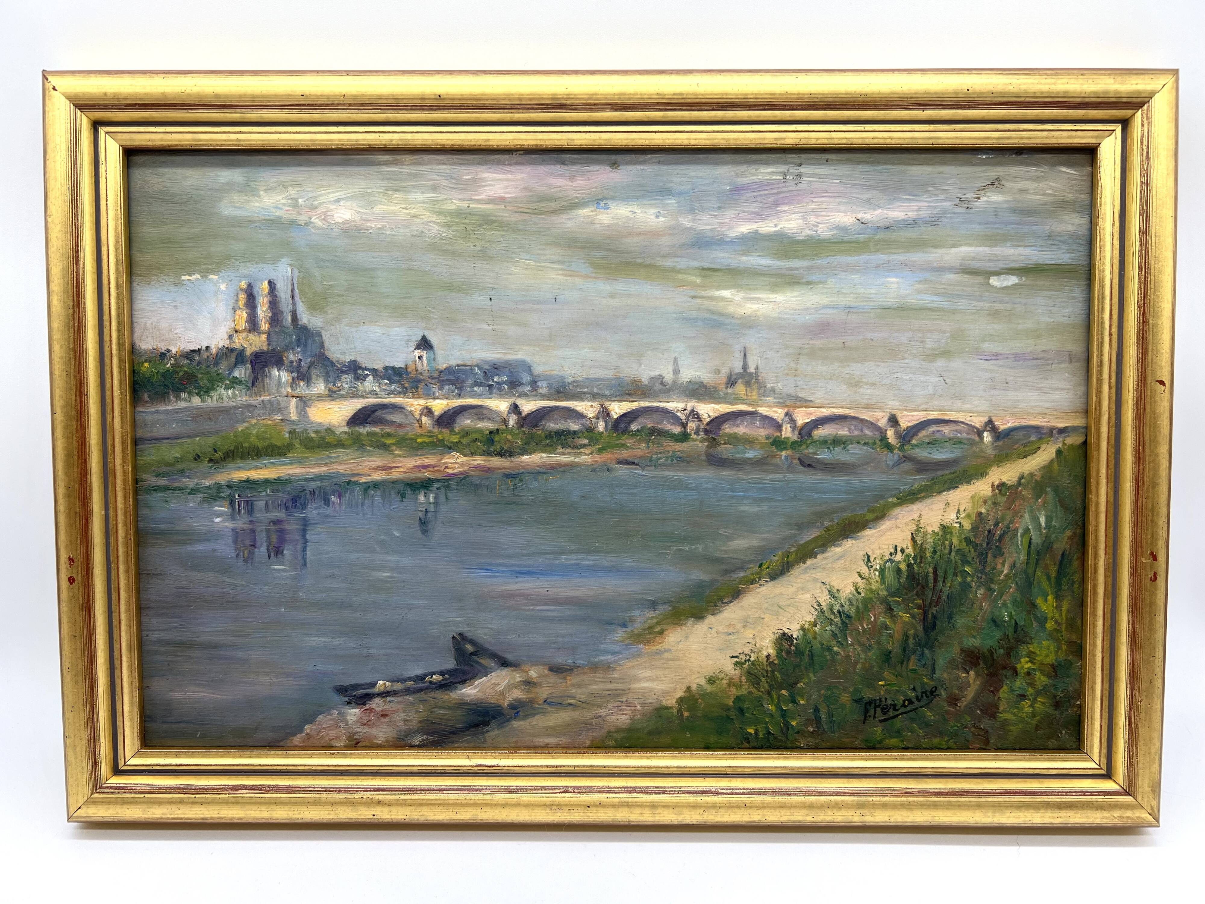 Orleans landscape painting