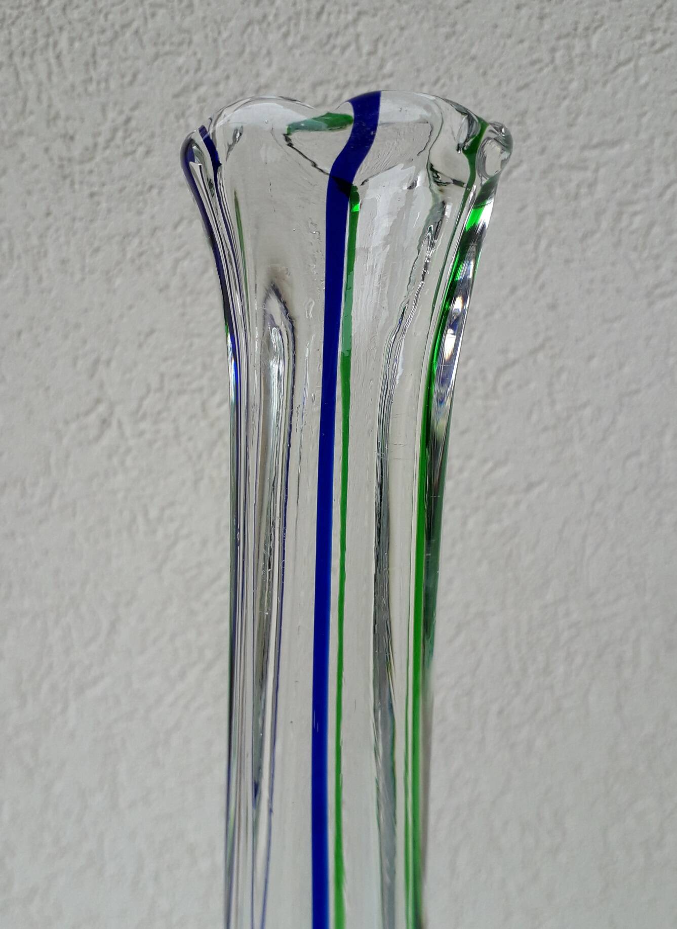 Murano glass soliflore vase