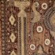 18th Century Indo-Portuguese Embroidery with Gold Thread on Velvet