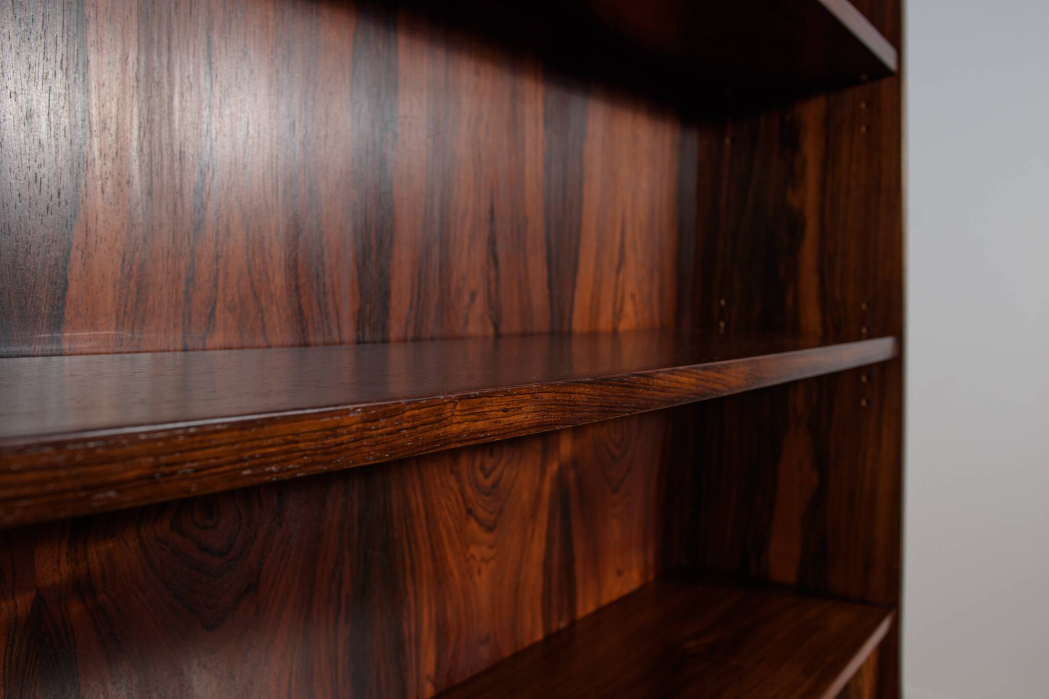 Mid-Century Rosewood Shelf by Johannes Sorth for Bornholm, Denmark, 1960s