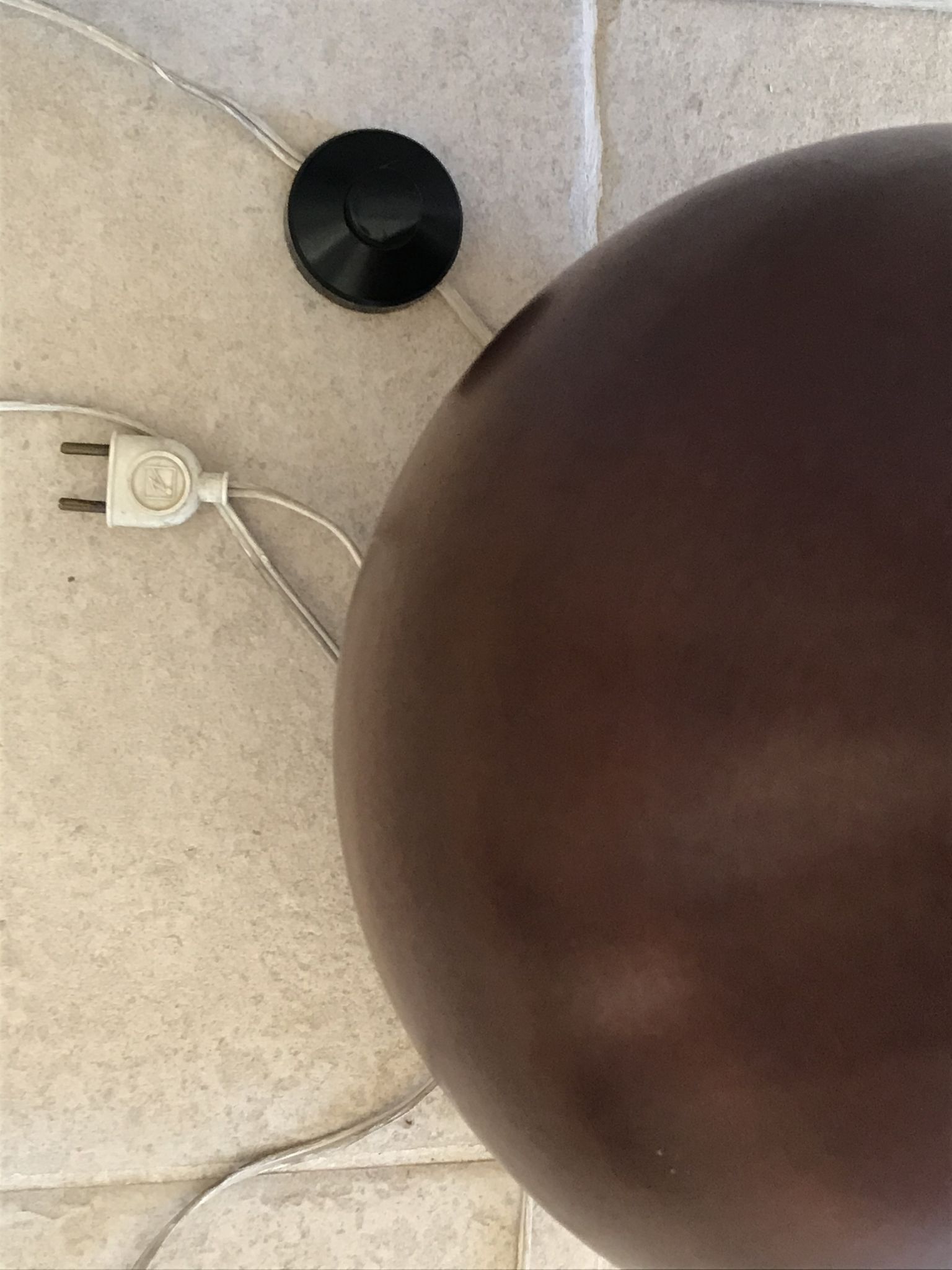 Lampe en céramique vintage