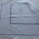Old linen sheet embroidered with fancy days-monogram GB-225x278cm