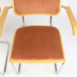 Pair of B64 corduroy chairs