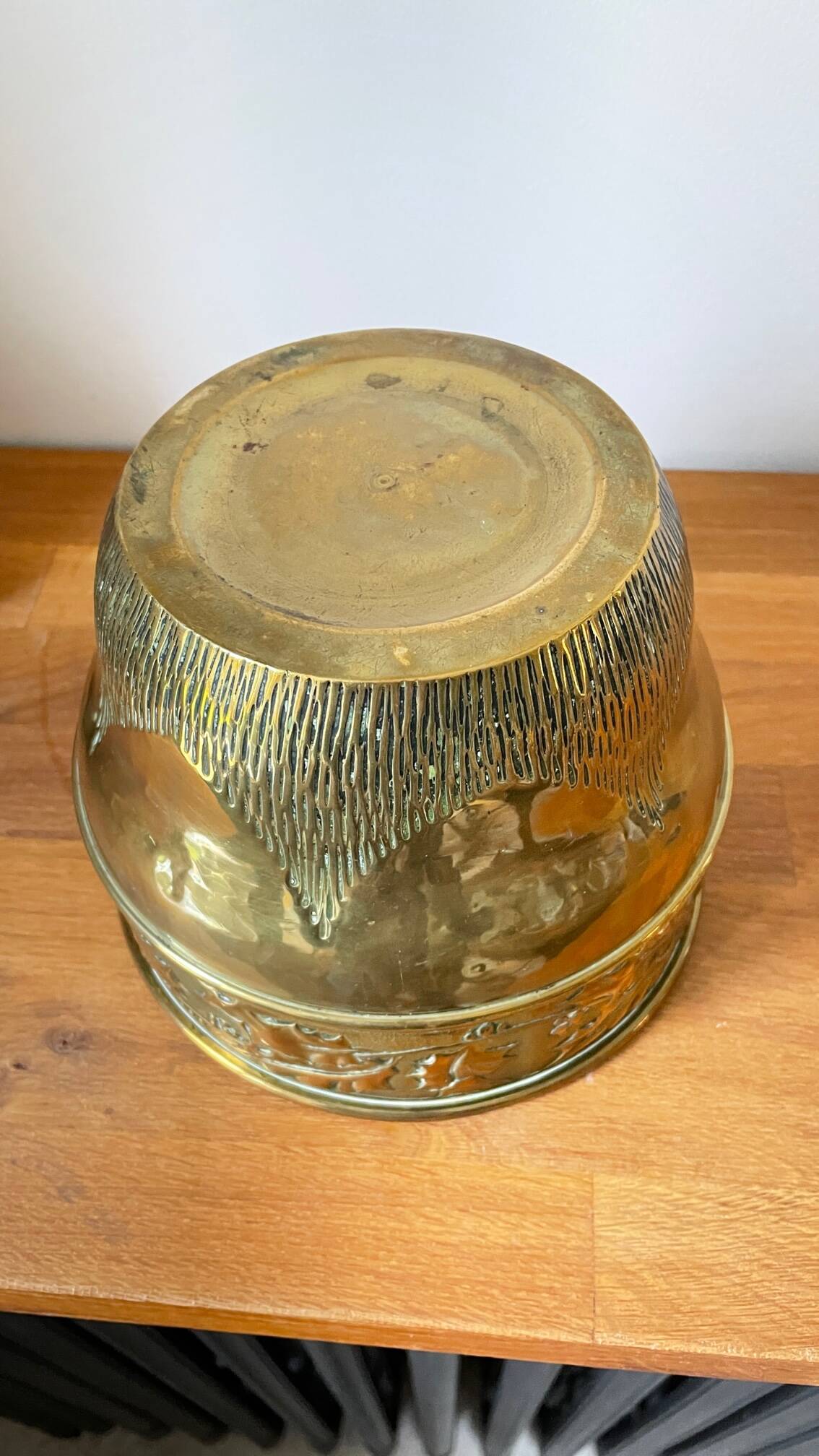 Brass planter from the 70s and 80s