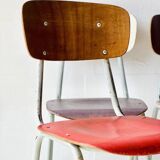 Chaises d'école Bistro, lot de 4