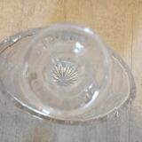 Carafe à whisky ovale en cristal taillé
