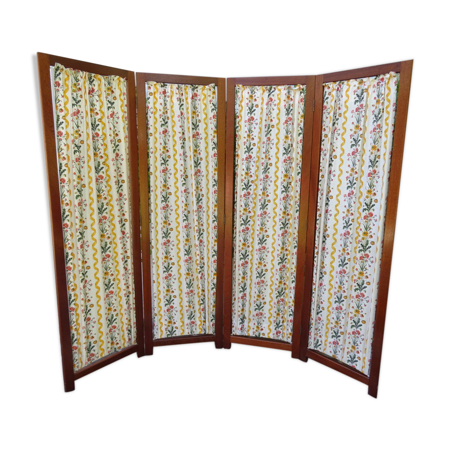 Vintage mahogany screen