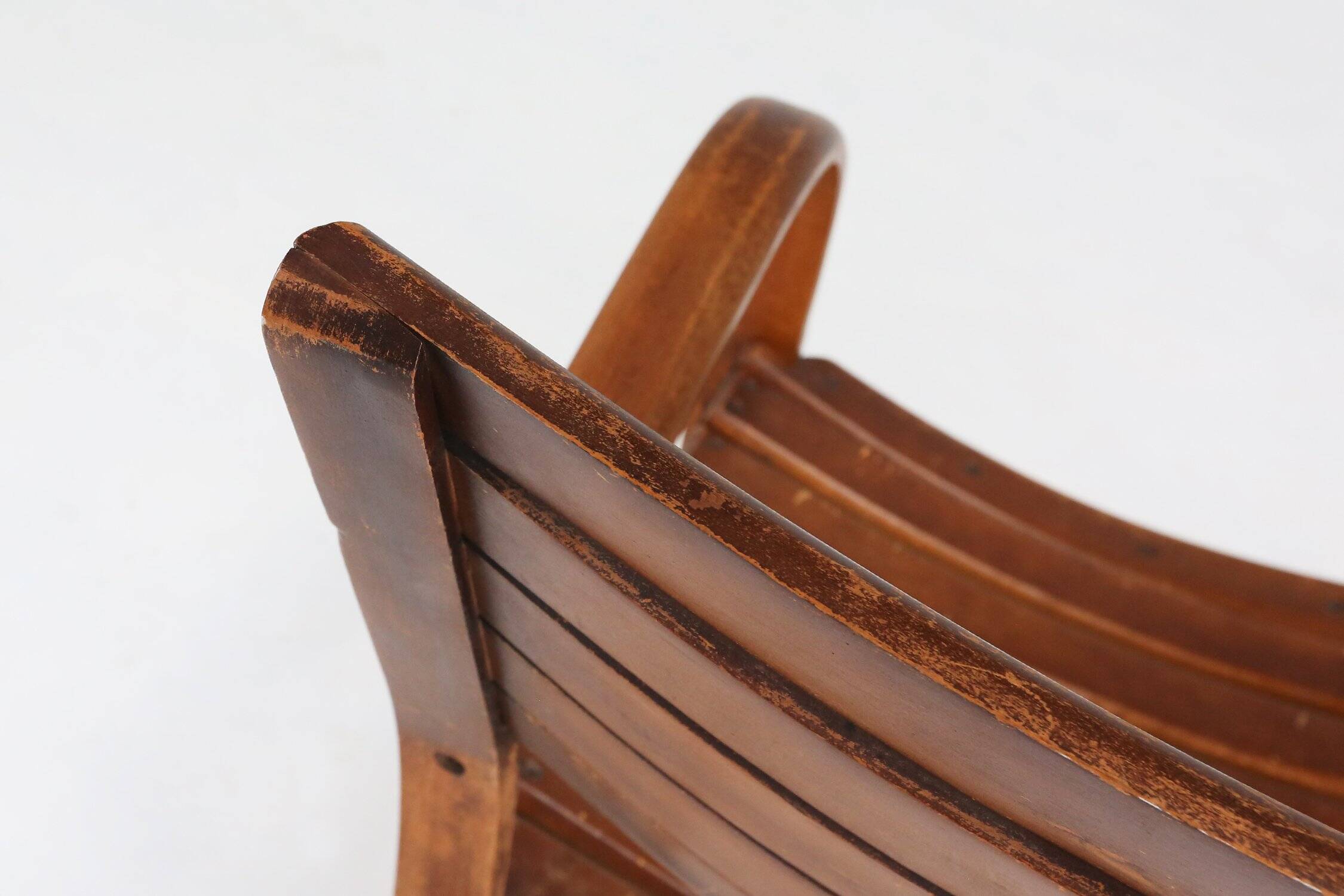 Art Deco Wooden Torck Armchair, France 1930s