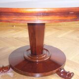 Mahogany round table XlX