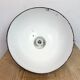 East German Black Enamel Factory Light by LBD Veb Leuchtenbau Dresden, 1950