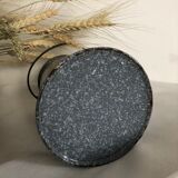 Enamelled milk jar, kitchen decoration