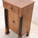 Antique nightstand in walnut, Italy early 19th century