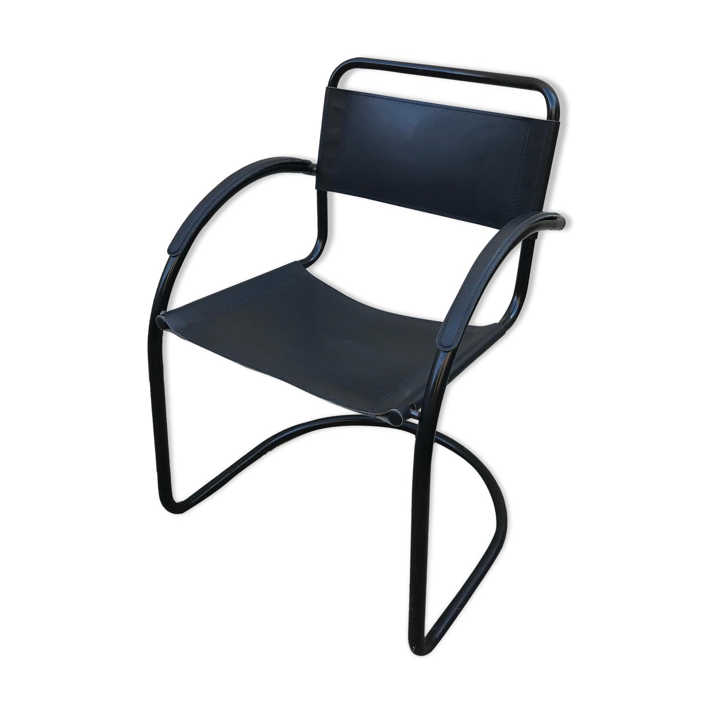 Fauteuil en cuir