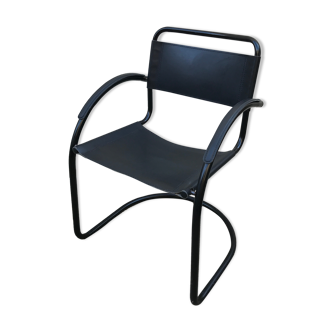 Leather armchair
