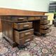 Bureau Chesterfield anglais antique