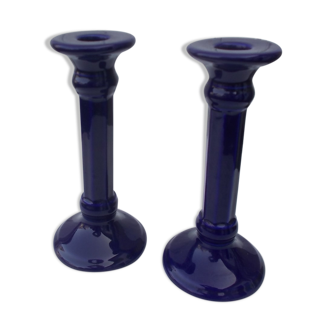 Pair of candle holders