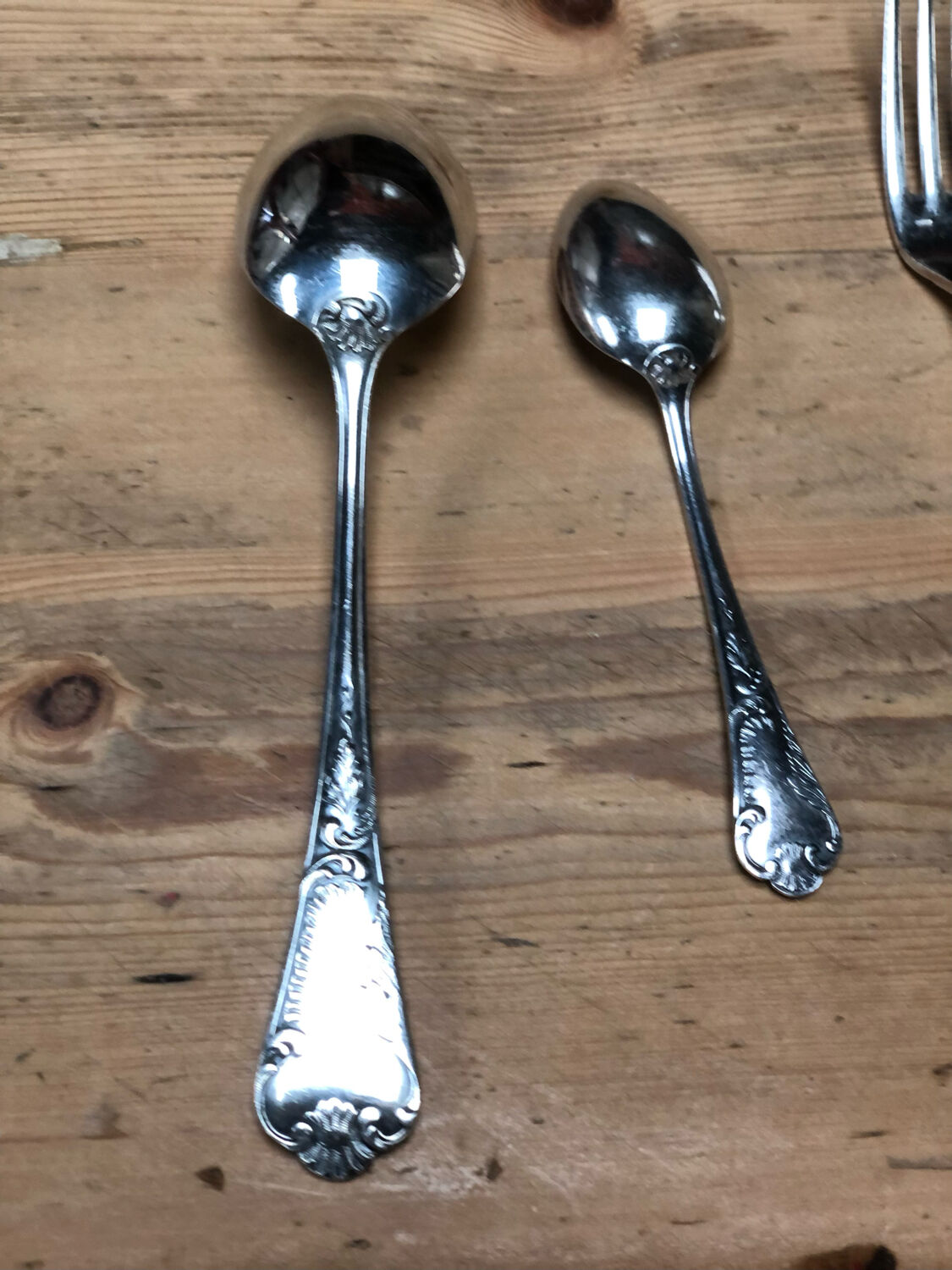 Silver cutlery Goldsmith Frionnet