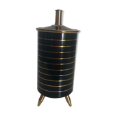 Tripod holders black golden box vintage 1960 - 14 x 8 cm
