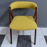 Thomas Harlev chair model 205 for Farstrup in yellow Boucle