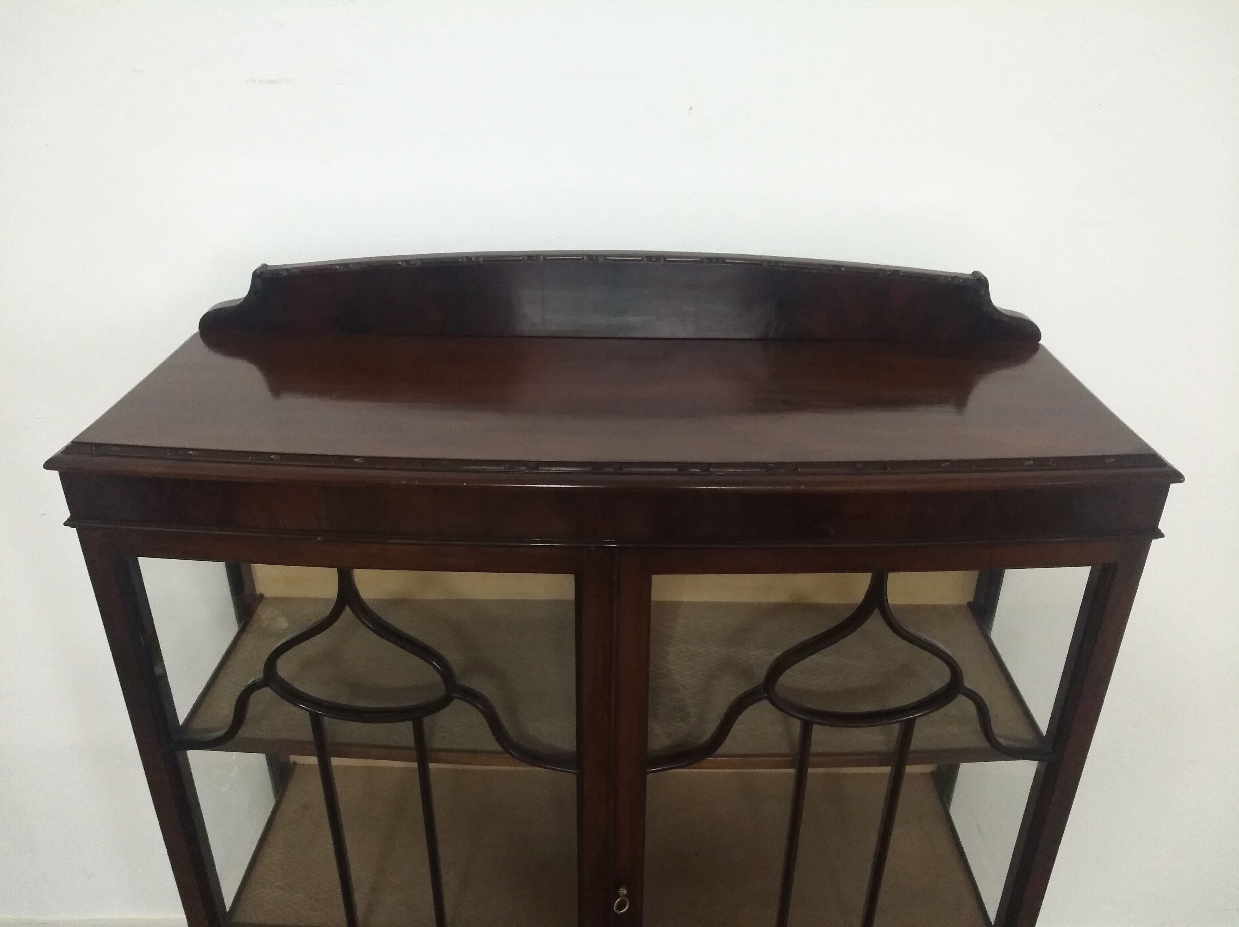 English Art Deco showcase circa 1930