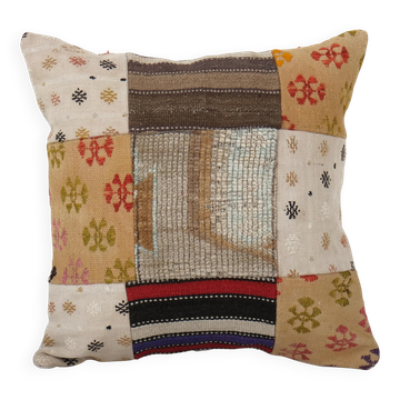 Vintage kilim cushion cover 46x46 cm