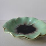 Flower-shaped sandstone dish