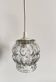 Small bell-shaped suspension in lily of the valley bubble glass
