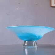 Blown glass paste cup from the 60s