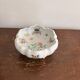 Old Tripod Pocket Bowl Limoges Floral Butterfly Decor Porcelain