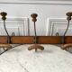 patère en bois type dortoirs années 50