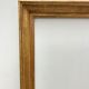 Golden vintage frame