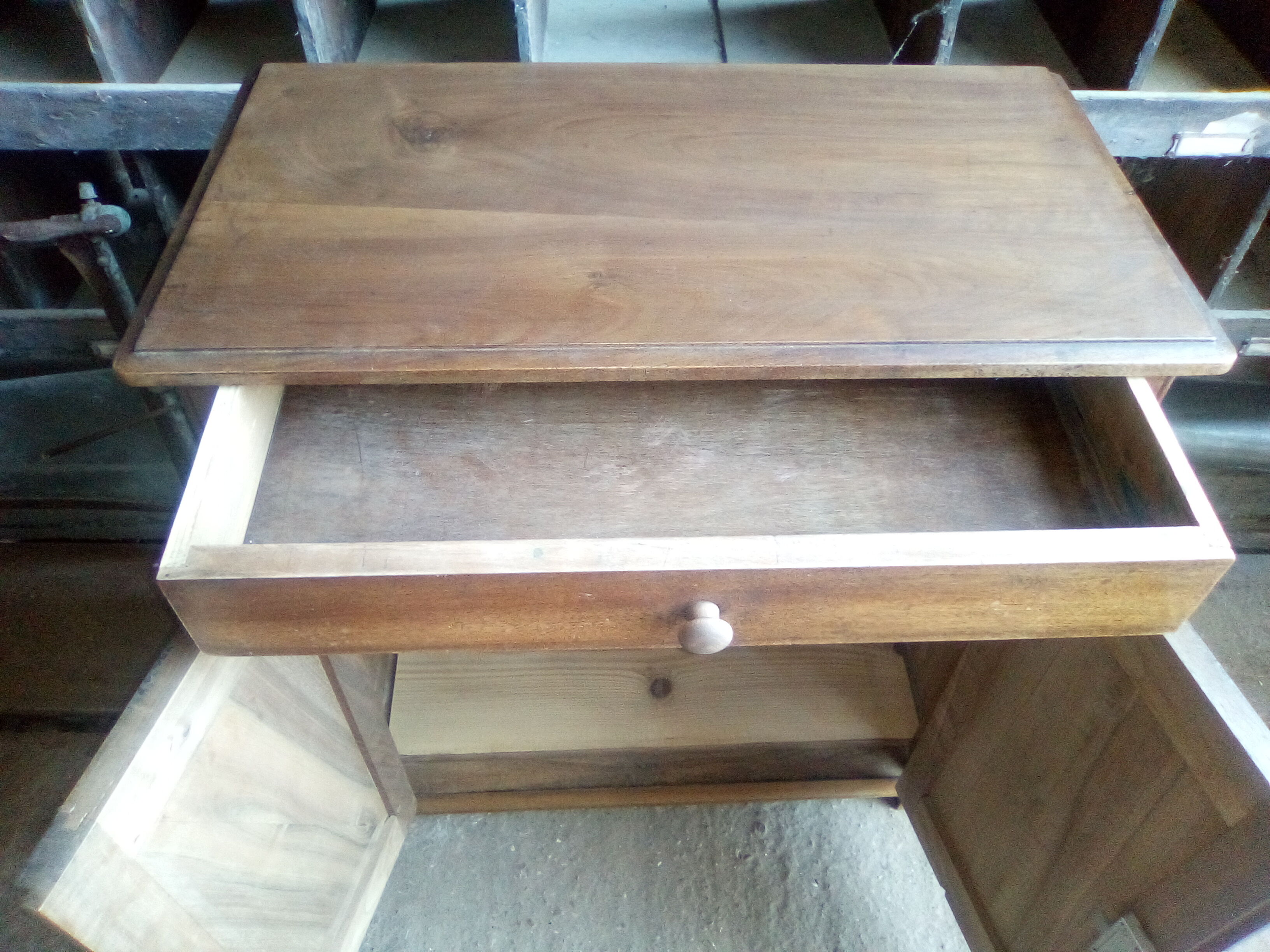 Small buffet or walnut confectioner