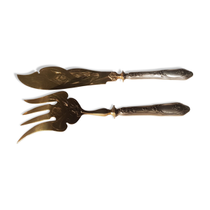 Service à poisson métal